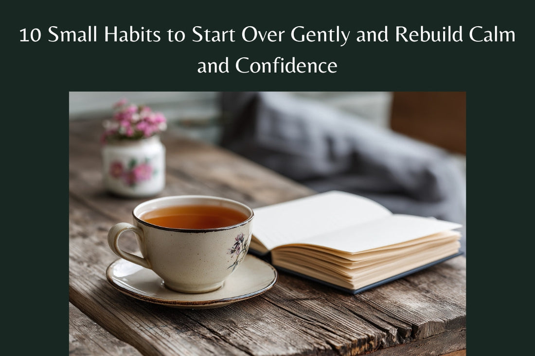 10 Small Habits to Start Over Gently and Rebuild Calm and Confidence